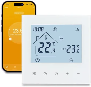 WiFi slimme thermostaat, wit