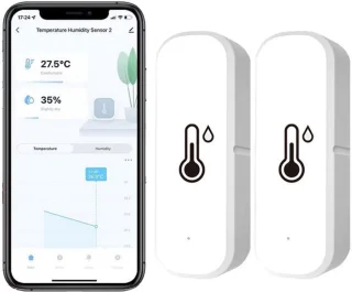 WiFi Temperatuur- en Vochtigheidssensor