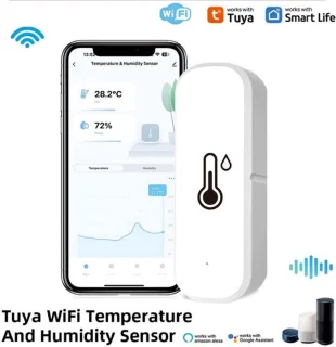 WiFi Temperatuur- en Vochtigheidssensor