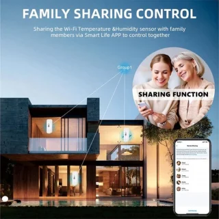 WiFi Temperatuur- en Vochtigheidssensor