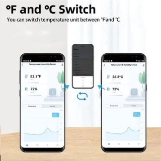 WiFi Temperatuur- en Vochtigheidssensor