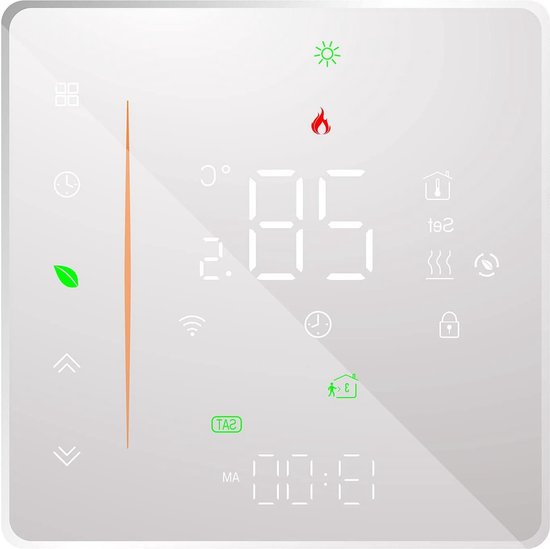 Wifi Temperatuurregelaar Touch Slimme Thermostaat 5A Wit review