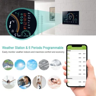 WiFi Thermostaat voor CV-ketel