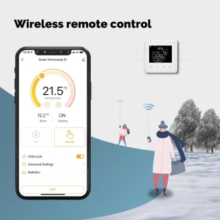 WiFi-thermostaat voor cv-ketel