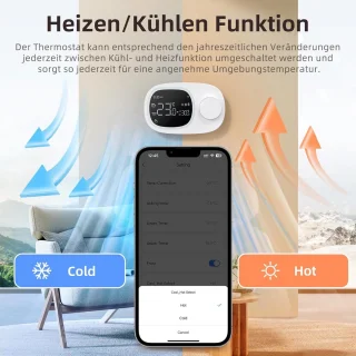 WiFi Thermostaat voor Elektrische Vloerverwarming