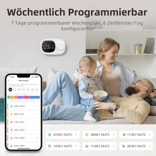 WiFi Thermostaat voor Elektrische Vloerverwarming