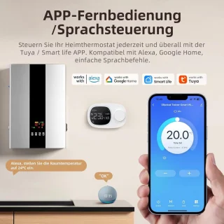WiFi Thermostaat voor Elektrische Vloerverwarming
