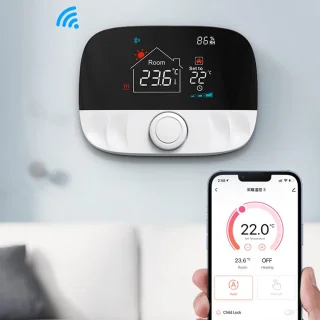 WiFi thermostaat voor gasboiler en radiatoren
