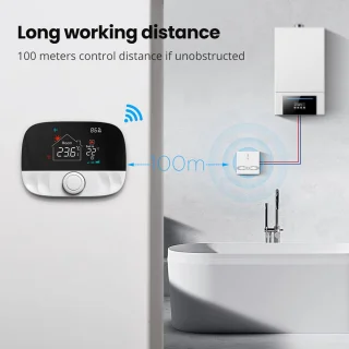 WiFi thermostaat voor gasboiler en radiatoren