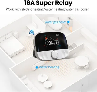 WiFi thermostaat voor gasboiler en radiatoren