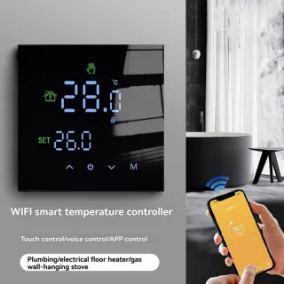 WiFi Thermostaat voor Vloerverwarming en Boiler