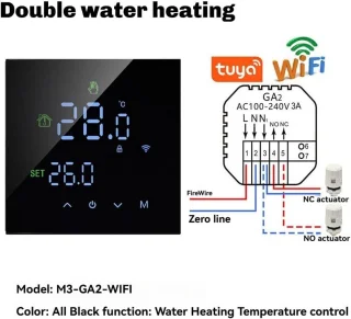 WiFi Thermostaat voor Vloerverwarming en Boiler