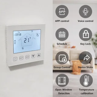 WiFi-thermostaat voor vloerverwarming