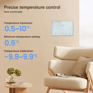 WiFi Thermostaat voor Vloerverwarming