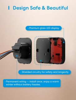WiFi-thermostaat voor vloerverwarming