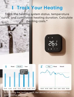 WiFi-thermostaat voor vloerverwarming