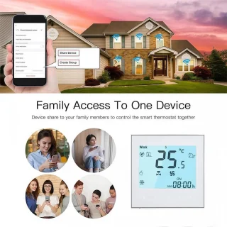 WiFi Touchscreen Thermostaat