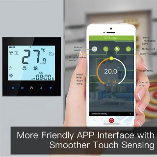 WiFi Touchscreen Thermostaat