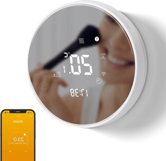 WIFI Verwarmingsthermostaat Touchscreen 3A - Compatibel Alexa & Google review
