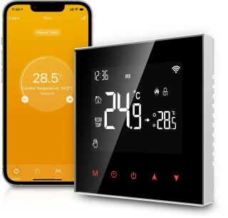 De Ynkkvre thermostaat voor elektrische vloerverwarming 16A in één oogopslag