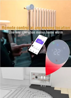 Zigbee Radiatorklep Thermostaat