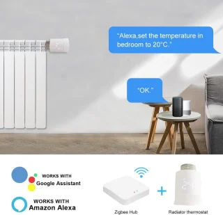 Zigbee Radiatorthermostaat