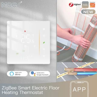 Zigbee Thermostaat voor Vloerverwarming
