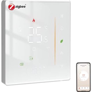 De Zigbee Thermostaat voor Vloerverwarming in één oogopslag