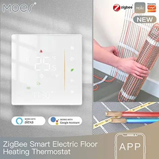 Zigbee Thermostaat voor Vloerverwarming
