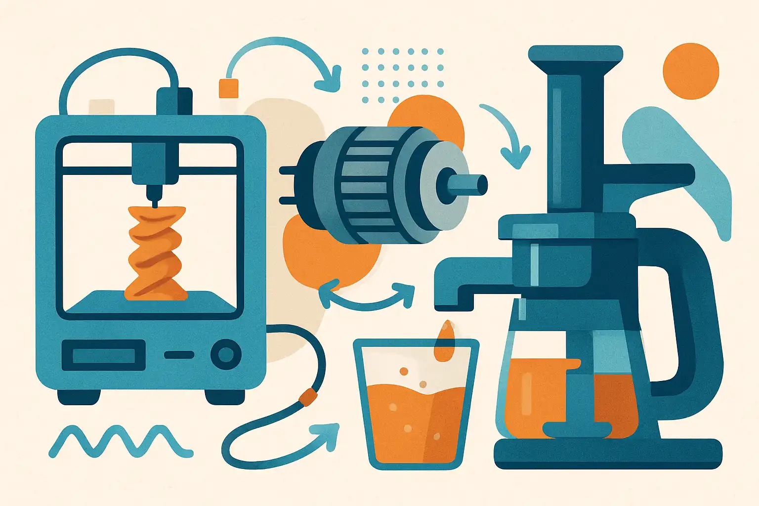 Bouw je eigen slowjuicer: makersgids met 3D-print, goedkope motoren en slimme mods
