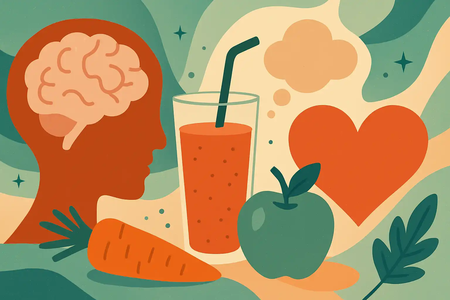 De psychologie achter je favoriete slowjuice: wat je smaak zegt over je gemoedstoestand (en hoe je die kunt beïnvloeden)