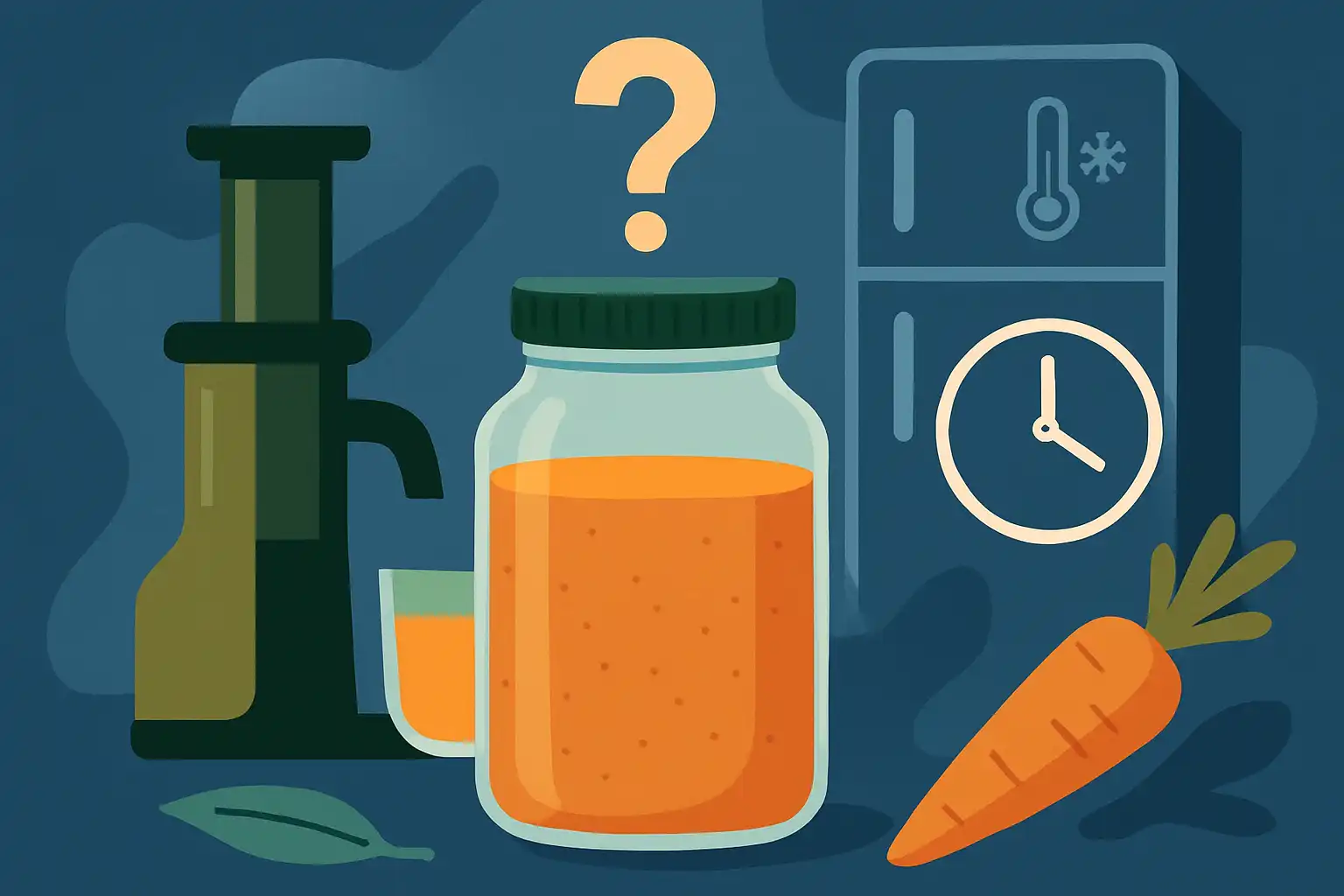 Hoe lang kun je slowjuice bewaren? houdbaarheid, veiligheid en smaak in de koelkast