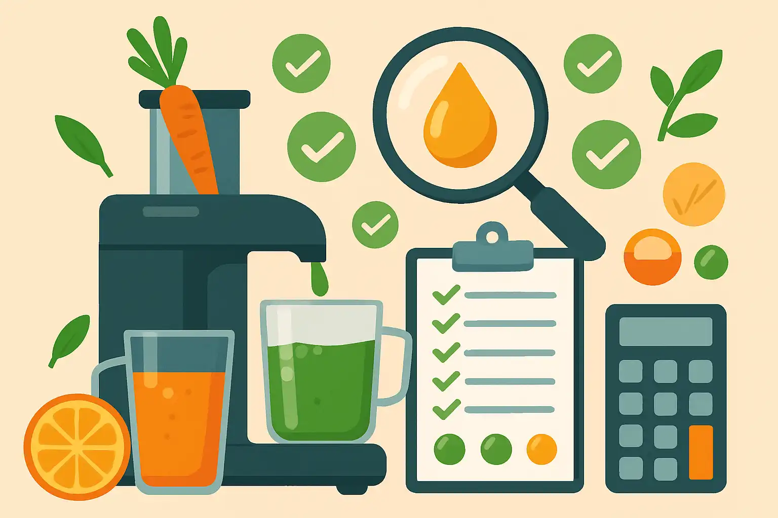 Hoe test je een slowjuicer thuis: 10 simpele proeven om sapkwaliteit en efficiëntie te meten