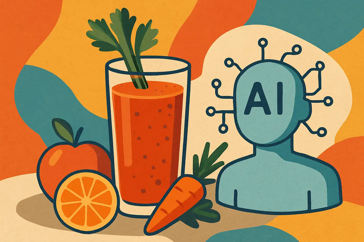 Laat AI je slowjuice bedenken: hoe goed zijn algoritmes in het creëren van smaak?