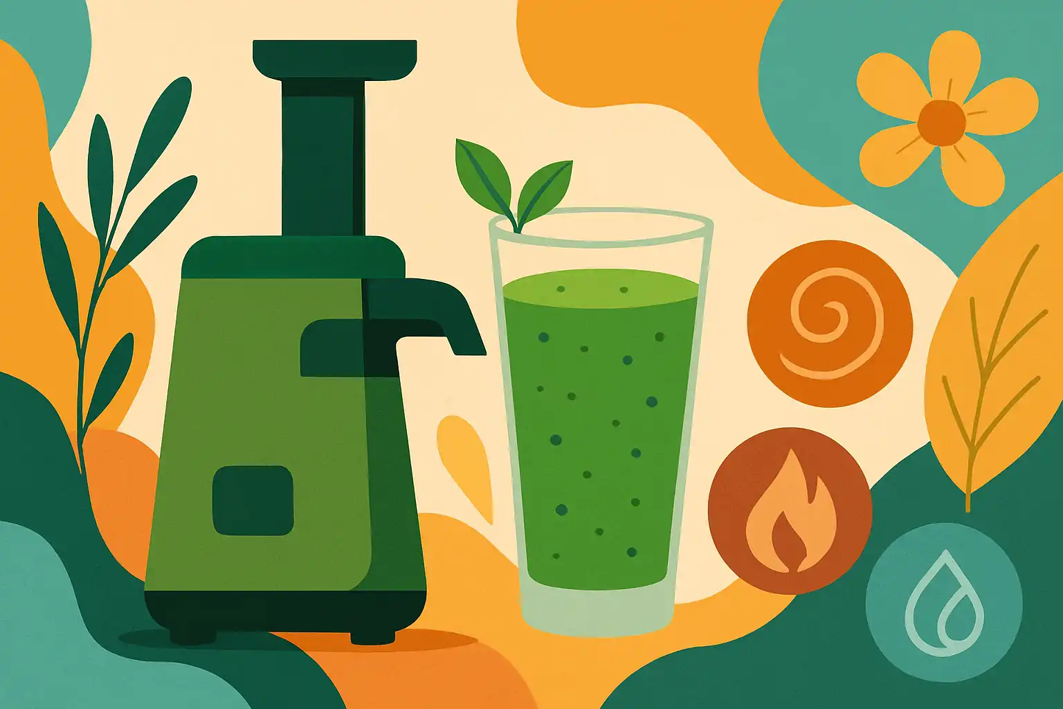 Slowjuicen en ayurveda: sapcombinaties voor een gebalanceerde dosha