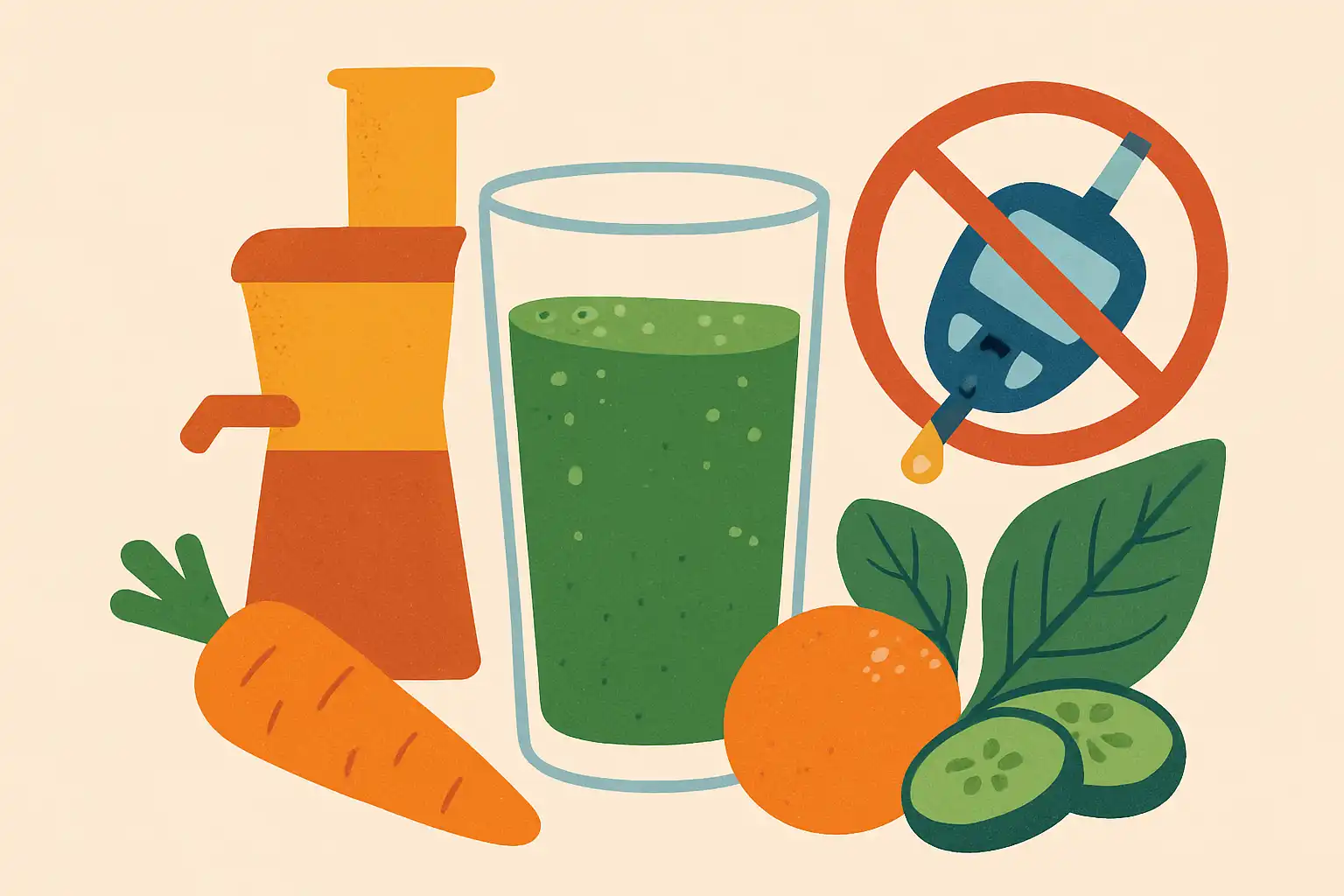 Slowjuicen en diabetes: wat je wel en niet in je glas moet doen