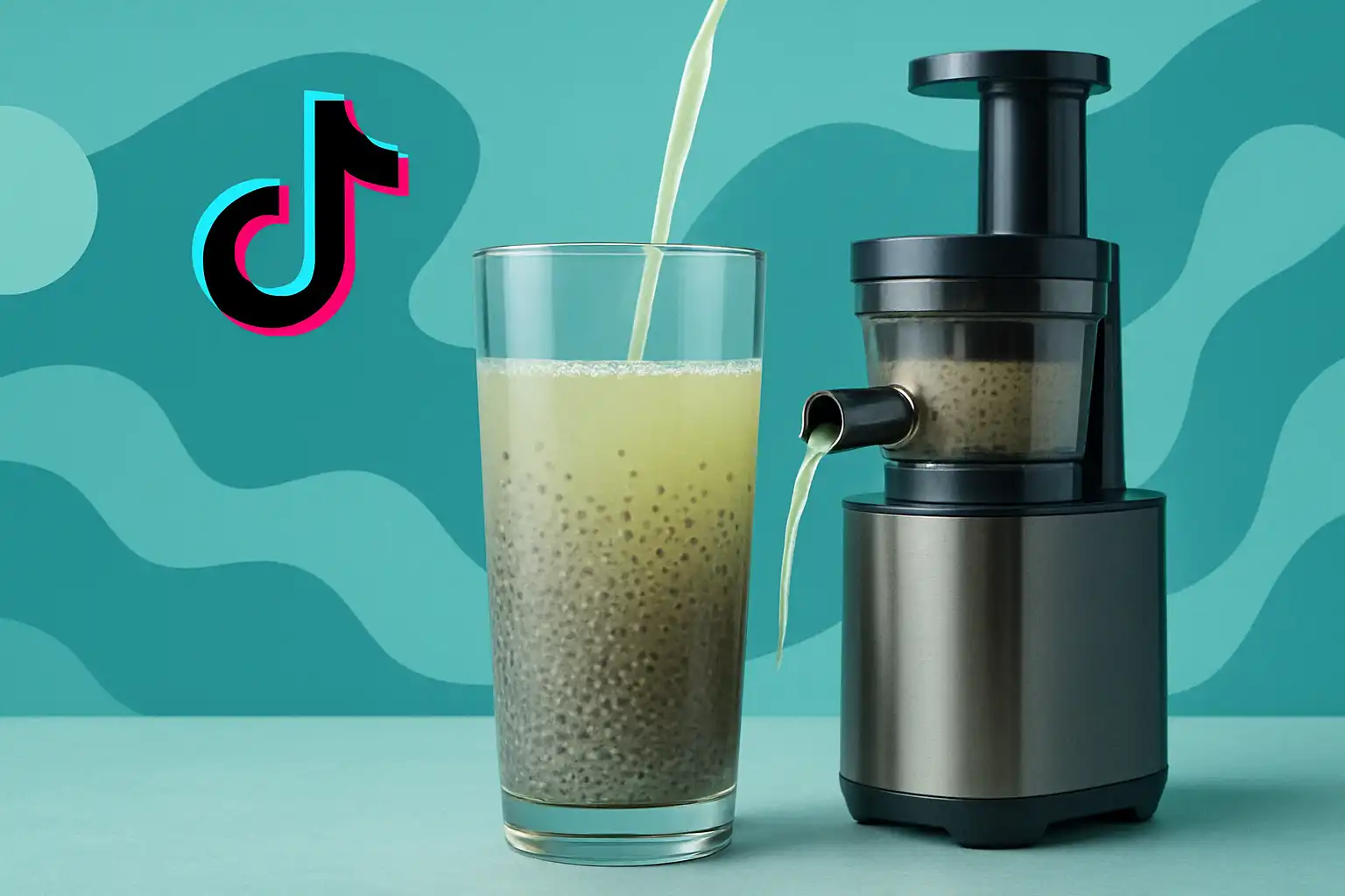 TikTok trend getest: ‘internal shower’ chia-sap uit de slowjuicer—werkt het echt?