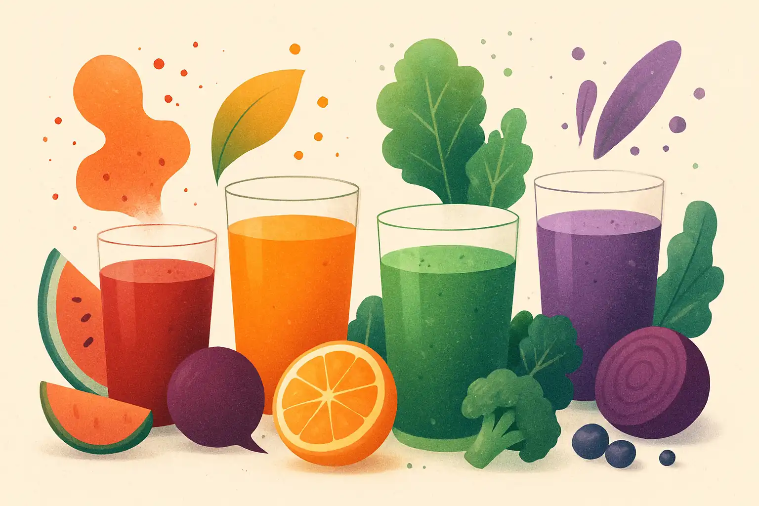 Wat de kleur van je slowjuice vertelt: pigmenten, gezondheid en hoe je ze behoudt