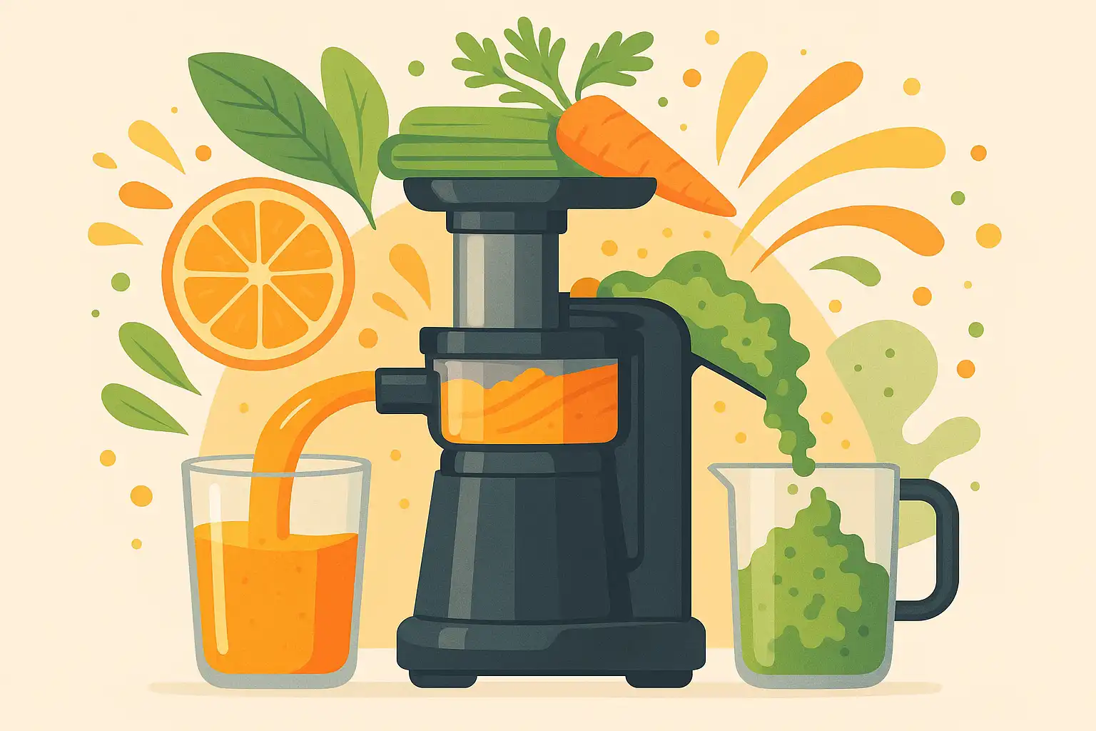 Zo haal je meer sap en minder pulp uit je slowjuicer