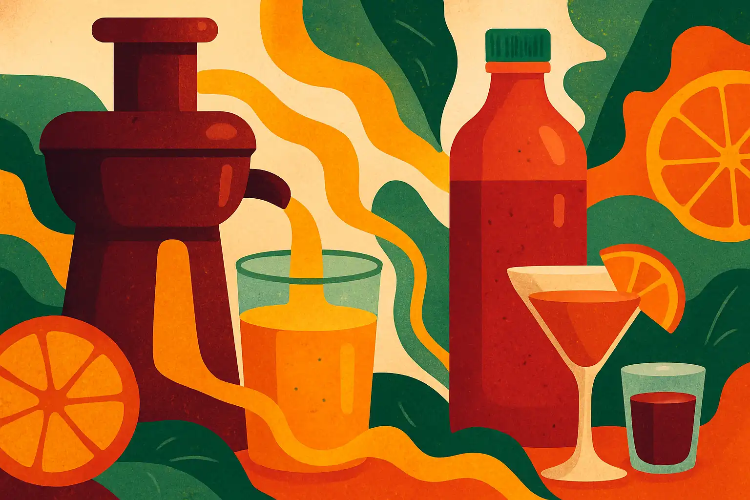 Zo maak je siropen en concentraat van slowjuice: houdbare smaken voor cocktails, mocktails en shots