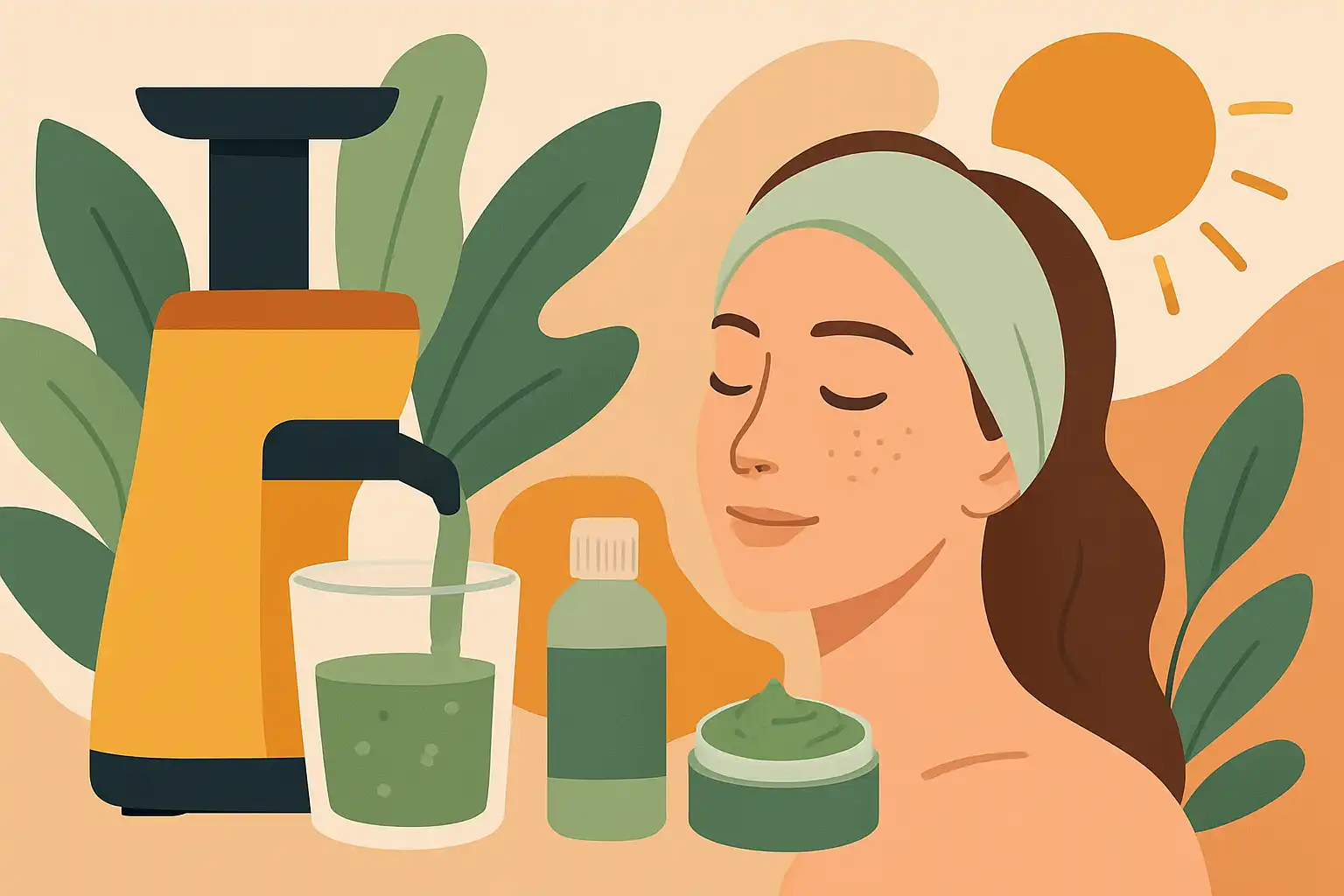 Zo zet je slowjuice in voor huidverzorging: veilige DIY-toners, maskers en aftersun van restjes