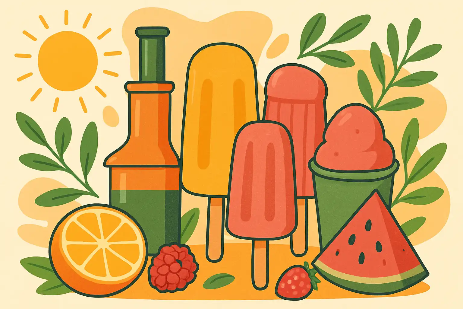 Zomers genieten: transformeer je slowjuice in suikervrije ijsjes en sorbets
