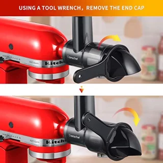 Juicer Attachment voor Stand Mixer - Slow Juicer en Citrus Juicer Accessoires voor Groente en Fruit