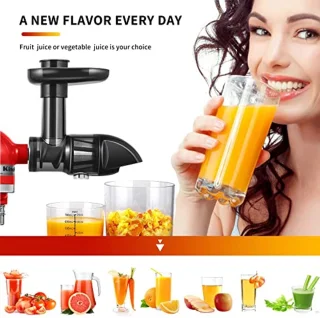 Juicer Attachment voor Stand Mixer - Slow Juicer en Citrus Juicer Accessoires voor Groente en Fruit