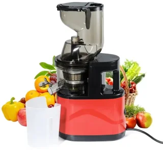TrendWave SlowJuicer – Cold Press Juicer – Juicer voor groenten en fruit – Sapcentrifuge voor groenten & fruit – Stil & BPA-vrij