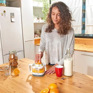 Slowjuicer - Voor Groente- en Fruitsap - Horizontale Slow juicer - duurzaam