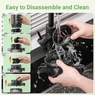 Sapcentrifuge Koud Pers Masticating Juicer met Grote Drinkopening - Efficiënte Slow Juice Extractor voor Fruit en Groenten, Eenvoudig schoon te maken