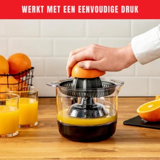 MMP® Sapcentrifuges groenten en fruit - Sapcentrifuges - Slowjuicer - Zwart - ‎18cm x 14cm x 16cm