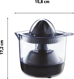 MMP® Sapcentrifuges groenten en fruit - Sapcentrifuges - Slowjuicer - Zwart - ‎18cm x 14cm x 16cm