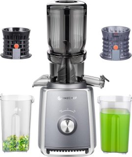 Eén blok erin, sap eruit: de 103 mm slowjuicer voor moeiteloos juicen